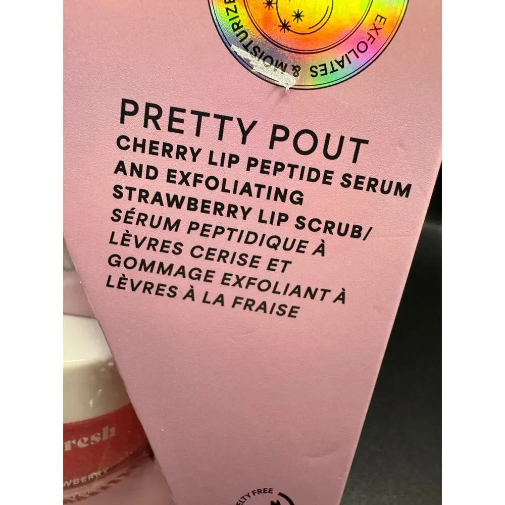NWT Lip Serum & Exfoliating Lip Scrub